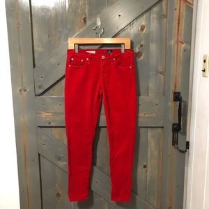 Ag Adriano Goldschmied Corduroy Jeans Size 27